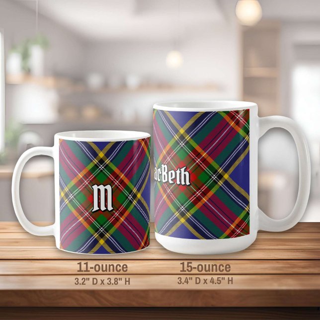 Clan MacBeth Tartan Coffee Mug (Creator Uploaded)