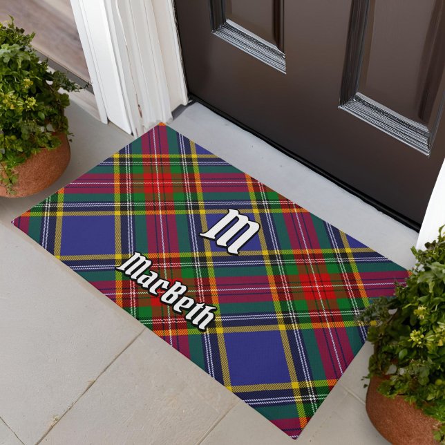Clan MacBeth Tartan Doormat (Creator Uploaded)