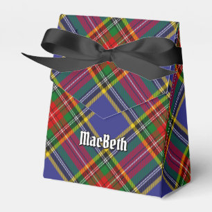 Clan MacBeth Tartan Favour Box