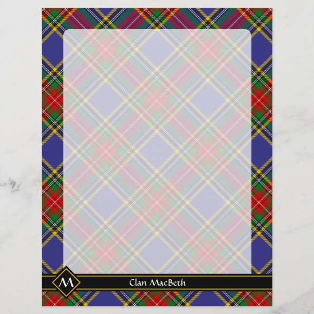 Clan MacBeth Tartan Flyer (Front)