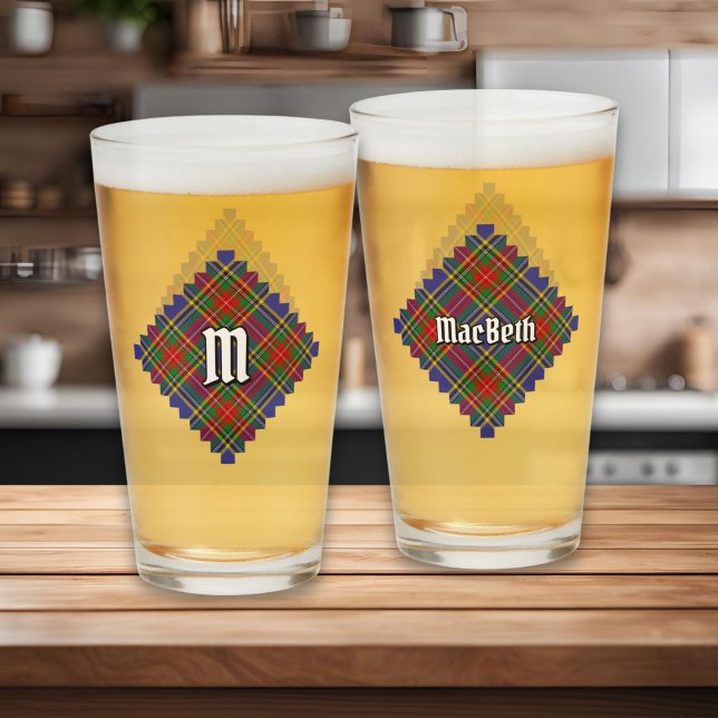 Clan MacBeth Tartan Glass (Creator Uploaded)