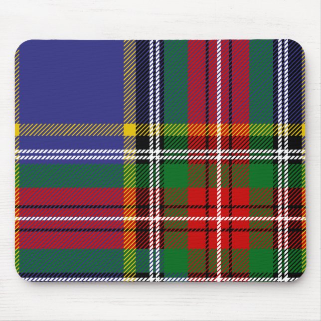 Clan MacBeth Tartan Mouse Pad (Front)
