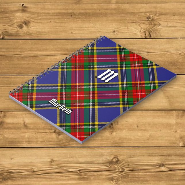 Clan MacBeth Tartan Notebook (Creator Uploaded)