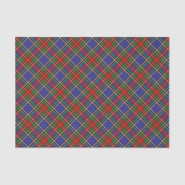 Clan MacBeth Tartan Tissue Paper (Front)