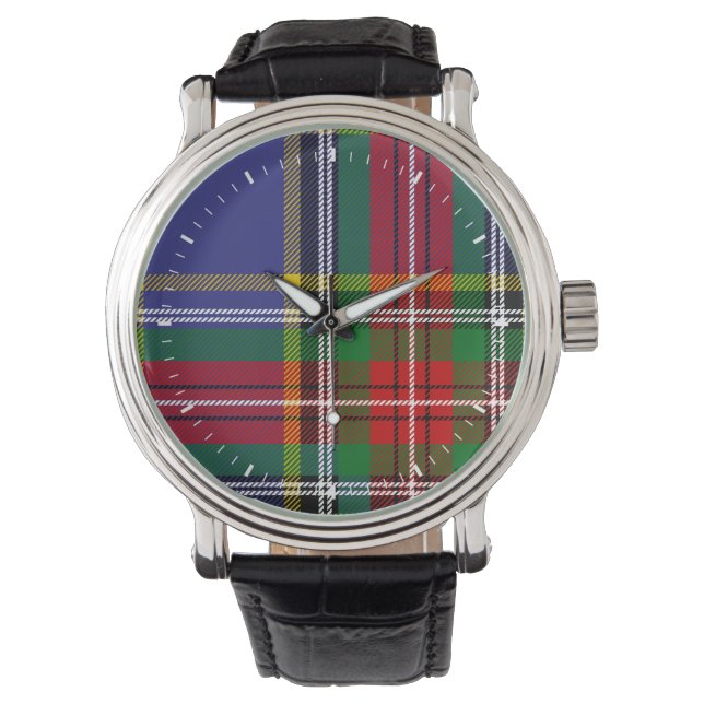 Clan MacBeth Tartan Watch (Front)