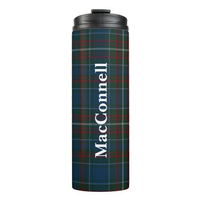 Clan MacConnell Plaid Custom Thermal Tumbler (Front)