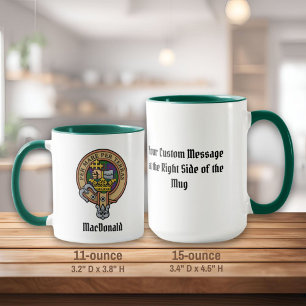 Clan MacDonald Crest Mug