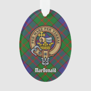 Clan MacDonald Crest Ornament
