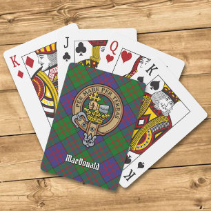 Clan MacDonald Crest Playing Cards