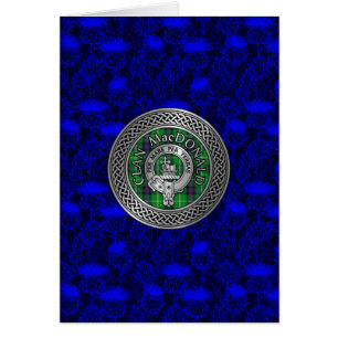 Clan MacDonald Crest & Tartan Knot