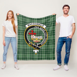 Clan MacDonald Lord Of The Isles Hunting Macdonald Fleece Blanket