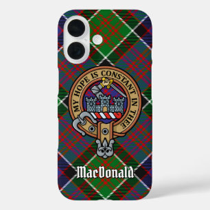 Clan MacDonald of Clanranald Crest iPhone 16 Case