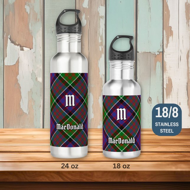 Clan MacDonald of Clanranald Tartan 710 Ml Water Bottle (Creator Uploaded)