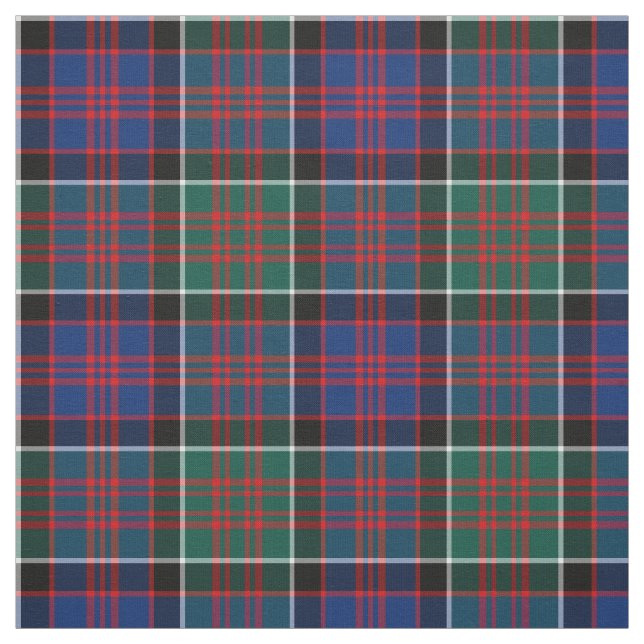 Clan MacDonald of Clanranald Tartan Fabric (Swatch)