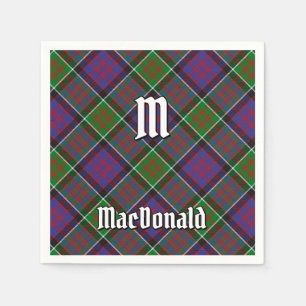 Clan MacDonald of Clanranald Tartan Napkins