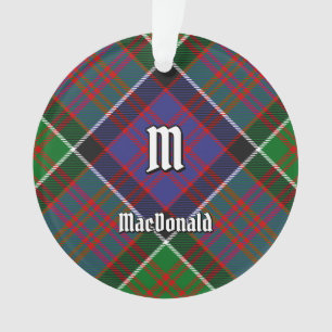Clan MacDonald of Clanranald Tartan Ornament