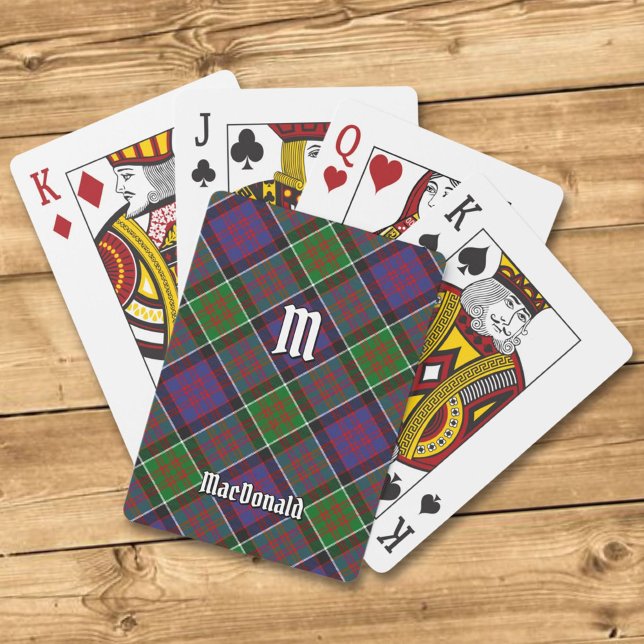 Clan MacDonald of Clanranald Tartan Playing Cards (Creator Uploaded)