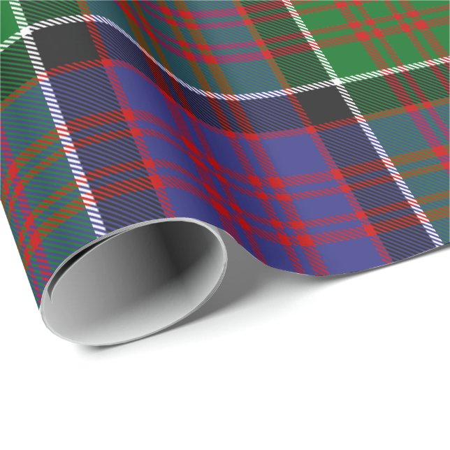 Clan MacDonald of Clanranald Tartan Wrapping Paper (Roll Corner)