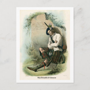 Clan MacDonald of Glencoe Postcard
