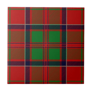 Clan MacDonald Of Glencoe Tartan Tile