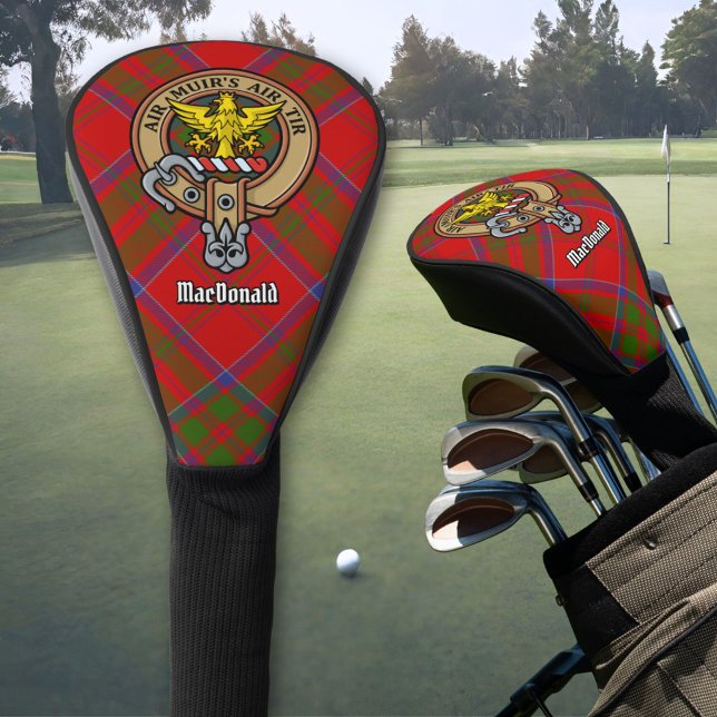 Clan MacDonald of Keppoch Crest Golf Head Cover (Creator Uploaded)