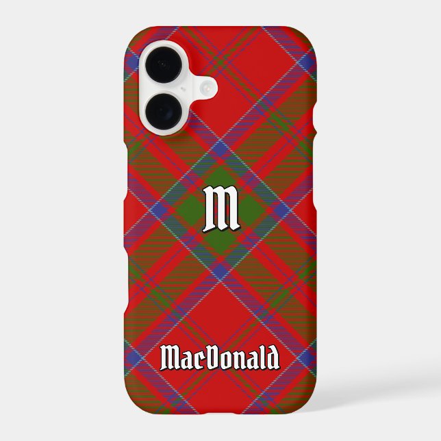 Clan MacDonald of Keppoch Tartan (Back)