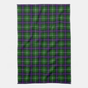 Clan MacDonald Of The Isles Tartan Tea Towel