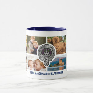 Clan MacDonald Personalised Family Mug