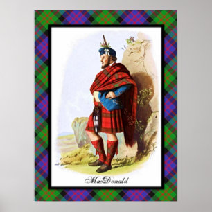 Clan MacDonald Scottish Dreams Poster