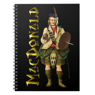 Clan MacDonald Scottish Highland Dreams Notebook