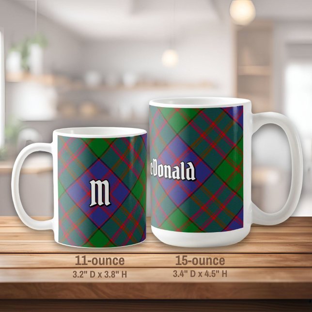 Clan MacDonald Tartan Coffee Mug (Creator Uploaded)