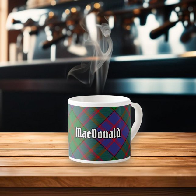 Clan MacDonald Tartan Espresso Cup (Creator Uploaded)