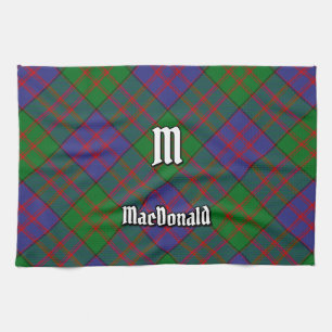 Clan MacDonald Tartan Kitchen Towel
