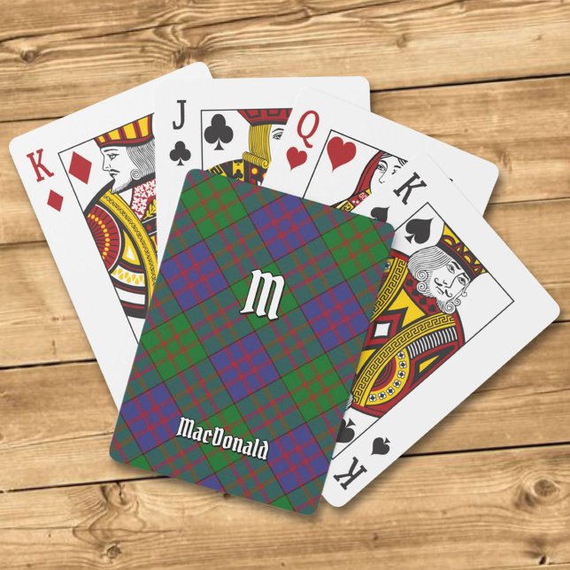Clan MacDonald Tartan Playing Cards (Creator Uploaded)
