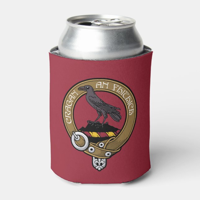 Clan MacDonell Crest Can Cooler (Can Front)
