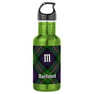 Clan MacDonell of Glengarry Tartan 532 Ml Water Bottle