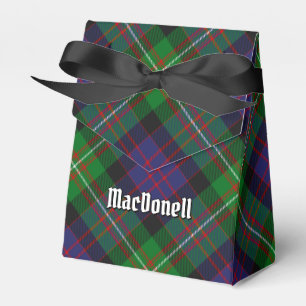 Clan MacDonell of Glengarry Tartan Favour Box