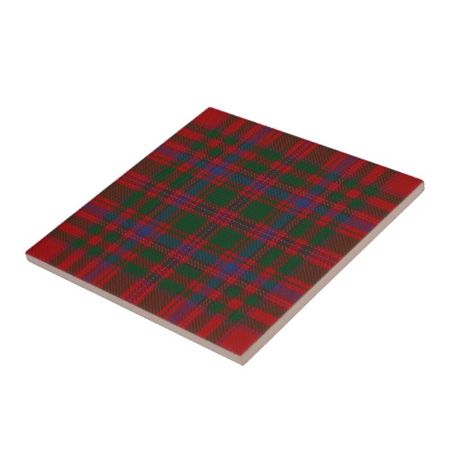 Clan MacDougal Scottish Expressions Tartan Tile (Side)