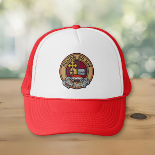 Clan MacDougall Crest over Tartan Trucker Hat