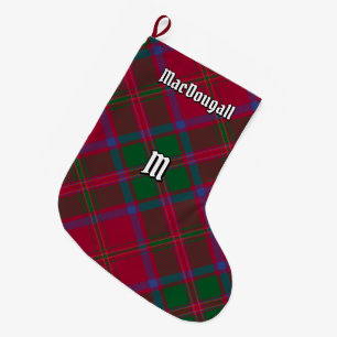 Clan MacDougall Tartan Large Christmas Stocking