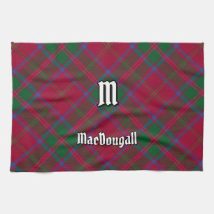 Clan MacDougall Tartan Tea Towel