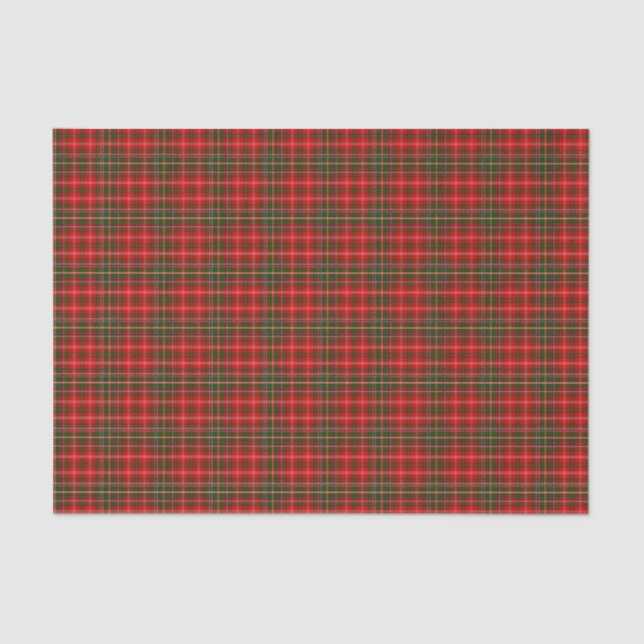 Clan MacDougall Tartan Tissue Paper (Front)