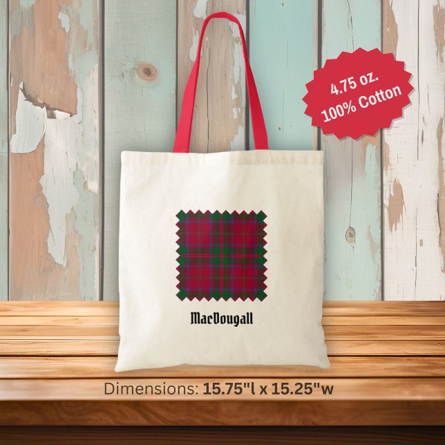 Clan MacDougall Tartan Tote Bag (Creator Uploaded)