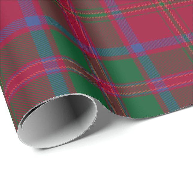 Clan MacDougall Tartan Wrapping Paper (Roll Corner)