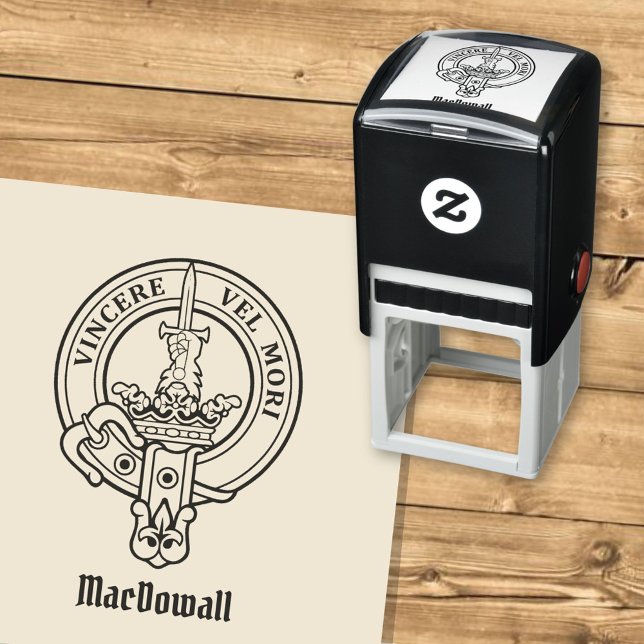 Clan MacDowall Crest Self-inking Stamp (Creator Uploaded)