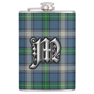 Clan MacDowall McDowell Tartan Old Scotland Flask