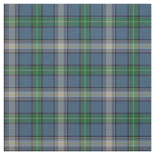 Clan MacDowall Scottish Tartan Plaid Fabric (Swatch)