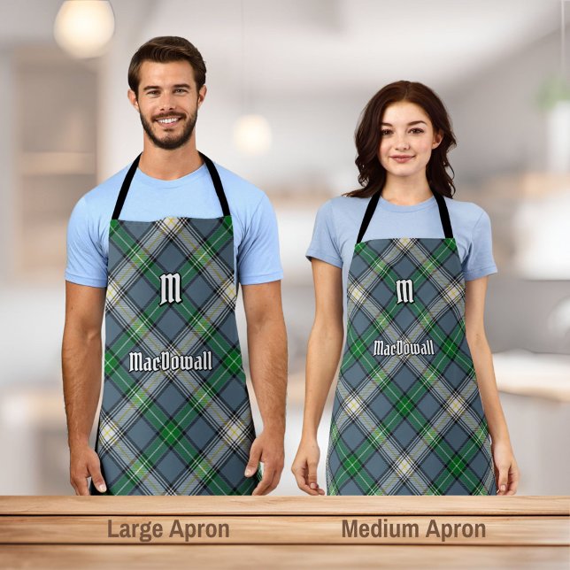 Clan MacDowall Tartan Apron (Creator Uploaded)