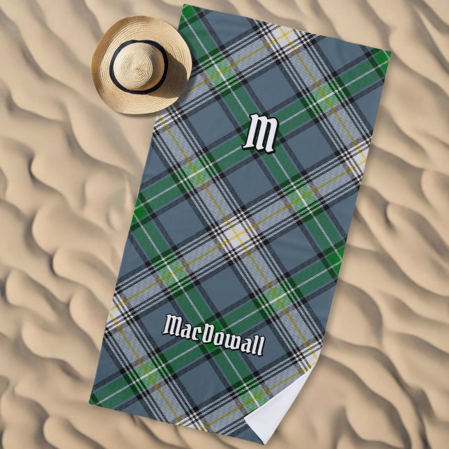 Clan MacDowall Tartan Beach Towel (Creator Uploaded)
