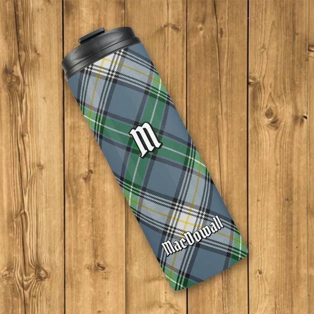 Clan MacDowall Tartan Thermal Tumbler (Creator Uploaded)
